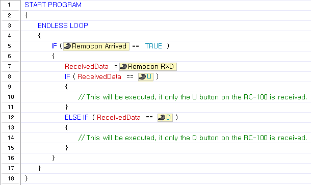 Remocon RXD