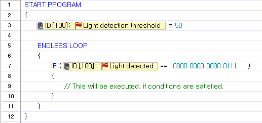 Light Detected Ex